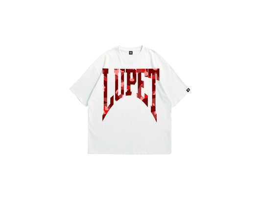 LUPET - RED CAMO TEE